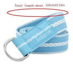 Canvas Waist Belt Jean Waist Rope Belt For Pants Dress Jeans