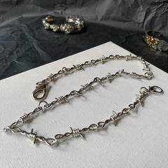 Men's Punk Pants Chain