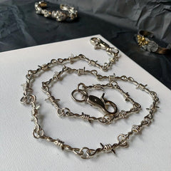Men's Punk Pants Chain