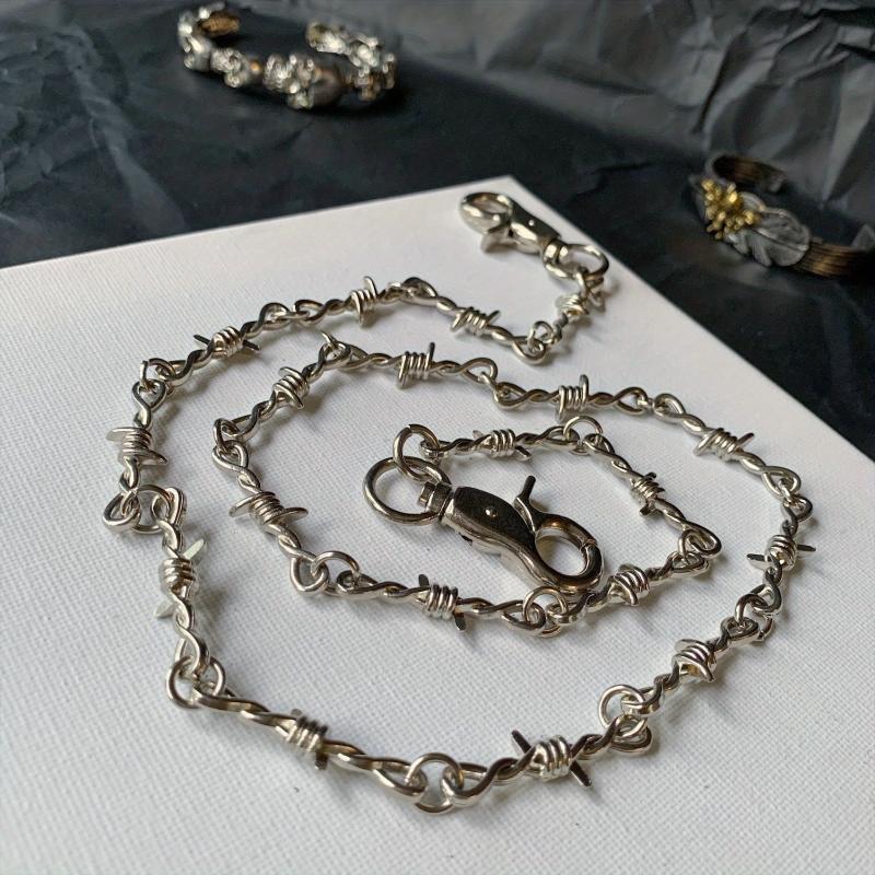 Men's Punk Pants Chain