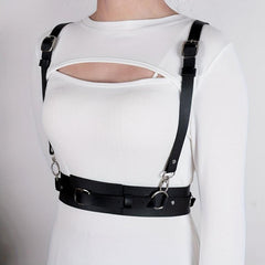 PU Leather Harness Belt for Women and Girls