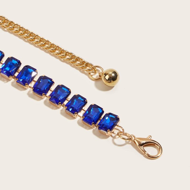 Rhinestone Belt Zircon Thin Waist Chain Girl Waist Chian