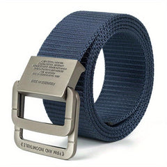Double Ring Nylon Casual Belt Young People Outdoor Belt