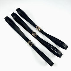 Stylish Buckle Thin Leather Belt Casual Waist Belt for Women