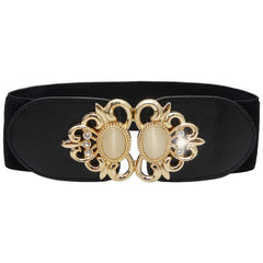 Rhinestone Waist Belt Wide Wrap Cinch Corset Wide Belt For Women