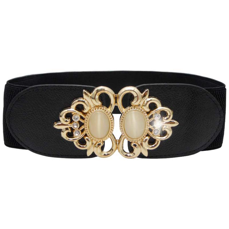 Rhinestone Waist Belt Wide Wrap Cinch Corset Wide Belt For Women