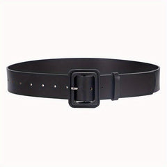 Classic Solid Wide Belt for Women