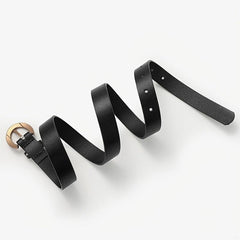 Women's Alloy Pin Buckle Shirt Dress Belt