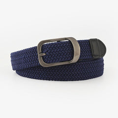 Elastic Canvas Wide Waistband Belt for Cargo Pants
