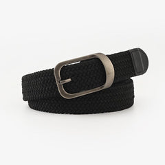 Elastic Canvas Wide Waistband Belt for Cargo Pants