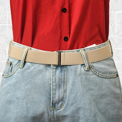 Adjustable Elastic No Show Belt for Jeans Pants Unisex