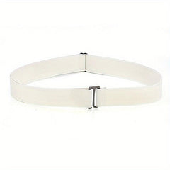 Adjustable Elastic No Show Belt for Jeans Pants Unisex