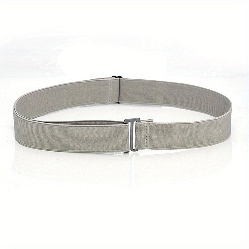 Adjustable Elastic No Show Belt for Jeans Pants Unisex