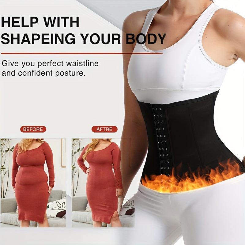 Large Size Women Sauna Waist Trainer Trimmer Corset Weight Loss Tummy Wrap