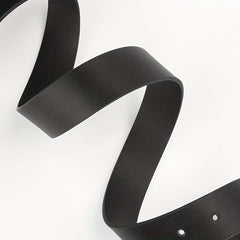 Candy PU Leather Belt with Faux Pearl Decor
