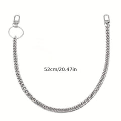 Metal Keychain Hipster Pant Chain Jean Key Wallet Belt Ring Clip M