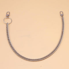 Metal Keychain Hipster Pant Chain Jean Key Wallet Belt Ring Clip M