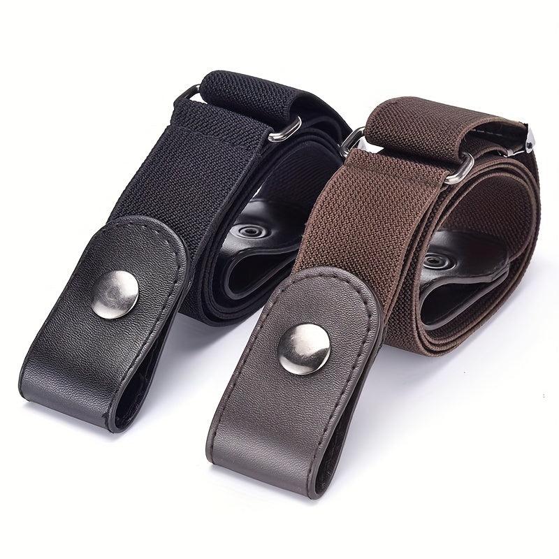 Adjustable Invisible Belt Elastic No Buckle Jeans Pants Belt