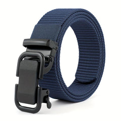 Nylon Elastic Tactical Belt with Metal Buckle