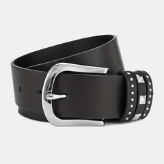 Rivet Decor Casual Belt Jeans Pants Belt For Women