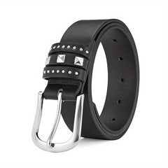 Rivet Decor Casual Belt Jeans Pants Belt For Women