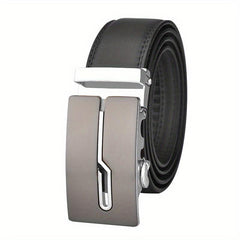 Men's Automatic Buckle Leather Belt High Casual Business