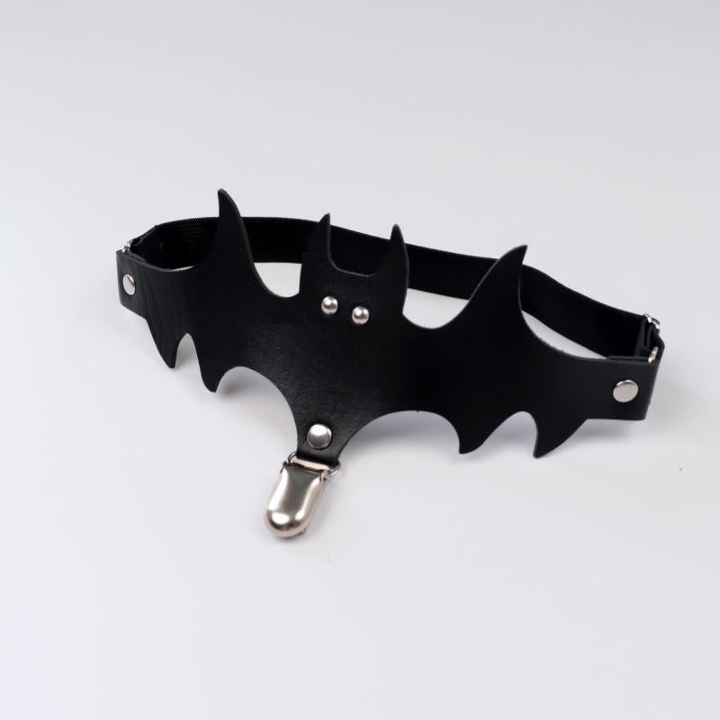 Bat Wings Garter Belt Gothic Harness Belt Punk Single Leg Garter Belt