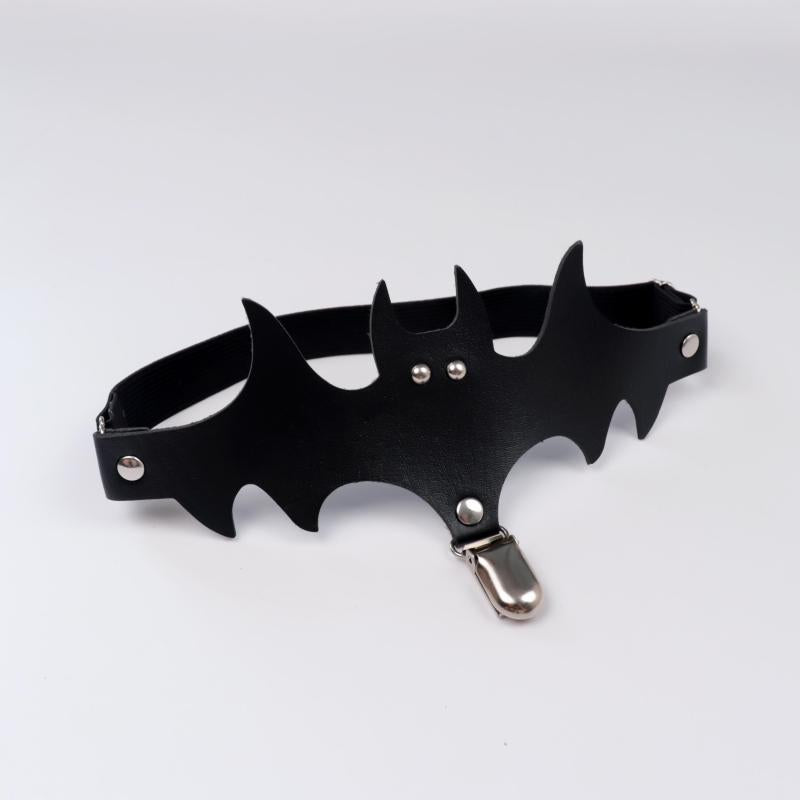 Bat Wings Garter Belt Gothic Harness Belt Punk Single Leg Garter Belt
