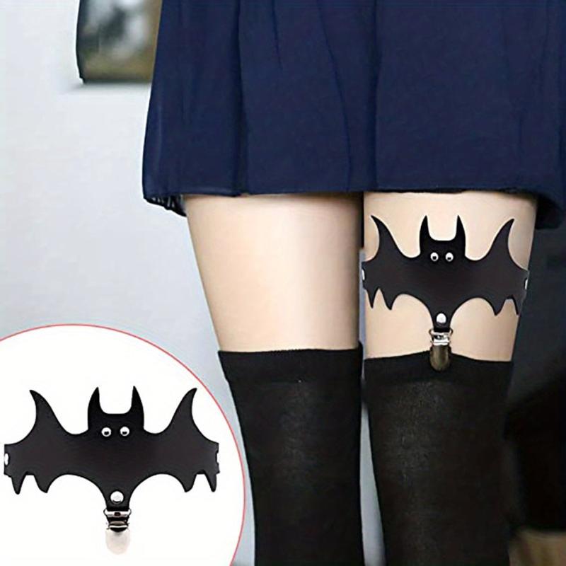 Bat Wings Garter Belt Gothic Harness Belt Punk Single Leg Garter Belt