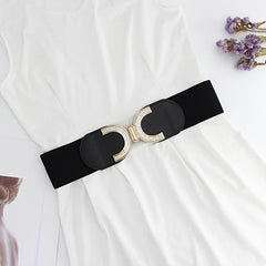 Rhinestone Buckle Corset Belt - Stylish Dress and Jean Accessory