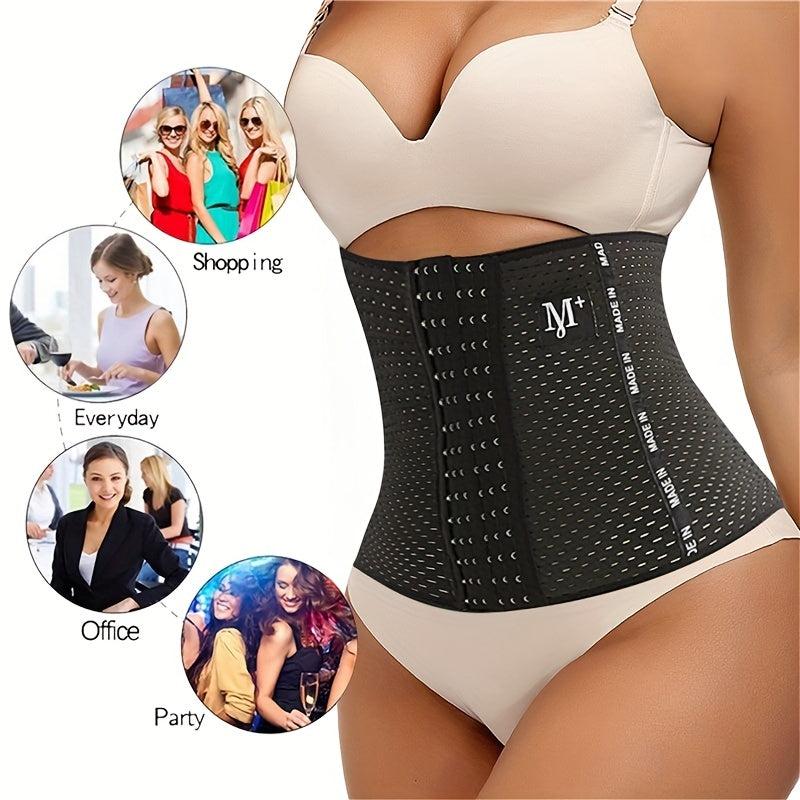  Shapewear Waist Trainer Elastic Sweatband Workout Corset Sauna Belt