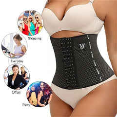 Shapewear Waist Trainer Elastic Sweatband Workout Corset Sauna Belt