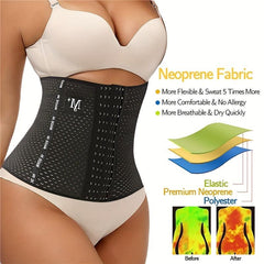  Shapewear Waist Trainer Elastic Sweatband Workout Corset Sauna Belt