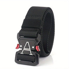  Tactical Belt Multifunction Adjustable Military Nylon Canvas Belt