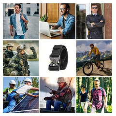  Tactical Belt Multifunction Adjustable Military Nylon Canvas Belt