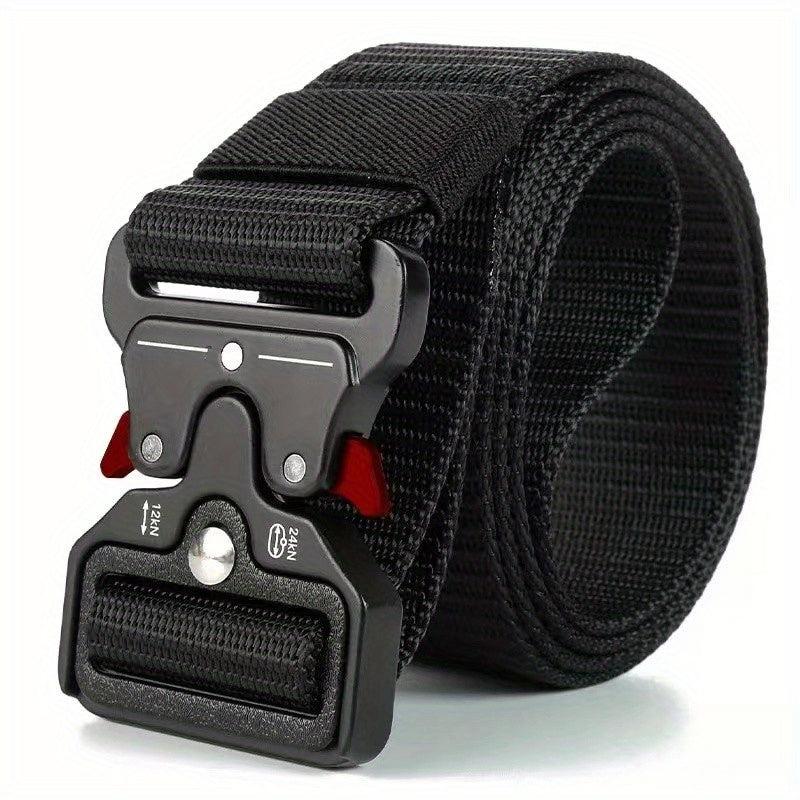  Tactical Belt Multifunction Adjustable Military Nylon Canvas Belt