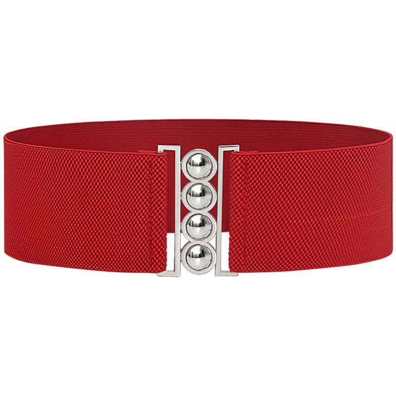 Vintage Elastic Wide Belt for Women