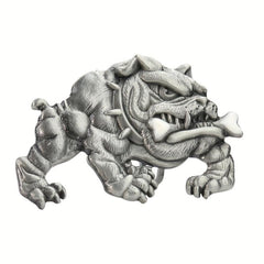 Western Retro Dog Bone Belt Buckle for Denim Waistband