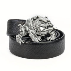 Western Retro Dog Bone Belt Buckle for Denim Waistband