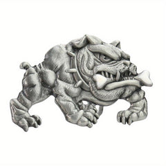 Western Retro Dog Bone Belt Buckle for Denim Waistband