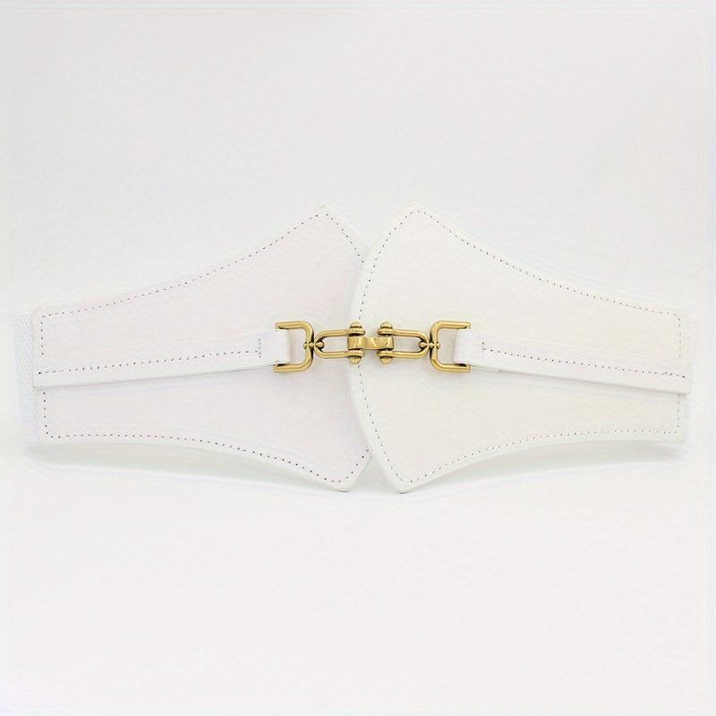 Vintage Wide Belt Elastic Cinch Women Waist Belt