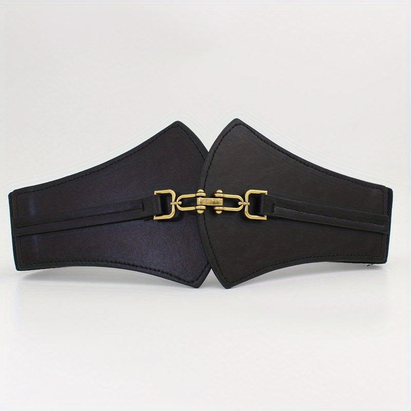 Vintage Wide Belt Elastic Cinch Women Waist Belt