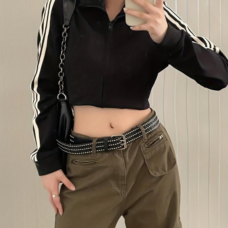 Y2K Rivet Eyelet Belt for Women