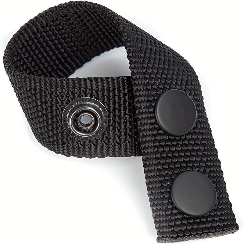 1pc Belt Fixed Buckle Tactical Belt Fixing Buckle Nylon Adjustment Webbing