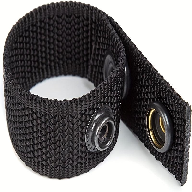 1pc Belt Fixed Buckle Tactical Belt Fixing Buckle Nylon Adjustment Webbing