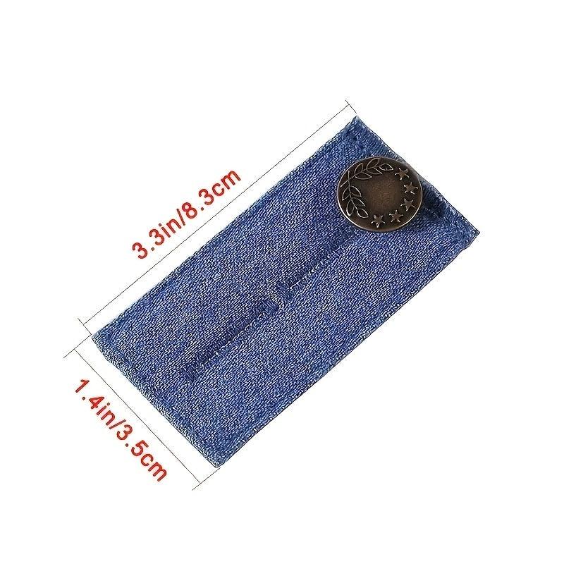 Adjustable Pants Button Extender Elastic Waist Strong Easy Fit