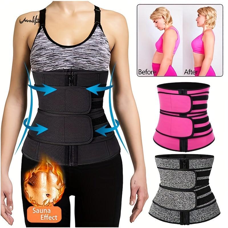 Women's Waist Trainer Sauna Sports Belt Fitness Waist Corset Belts