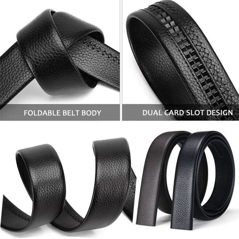 Men's Youth Belt Casual Automatic Buckle Wear Resistant Business Affairs Decorat