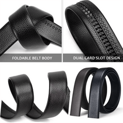 Men's Youth Belt Casual Automatic Buckle Wear Resistant Business Affairs Decorat