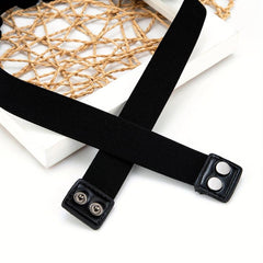 Crystal Elastic Wide Belt for Women Bohemian Girdle Dress Waistband